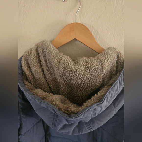 Carhartt, Women’s Utility Coat Hooded Jacket, Blue/Grey, Size Medium - Picture 11 of 12